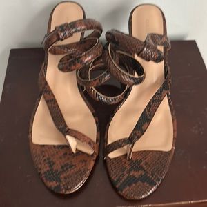 Cult of Coquette Medusa Brown Vegan sandal. Great condition. Size 11